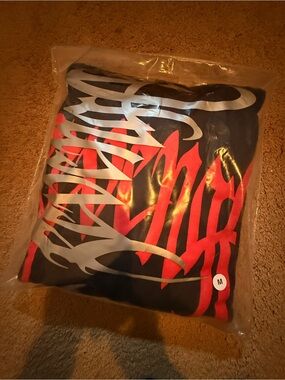 Revenge Official Black Hoodie with Red Graphic
